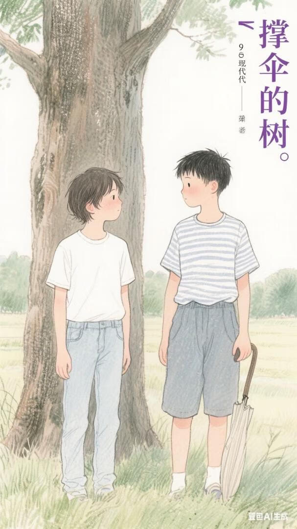 撑伞的树